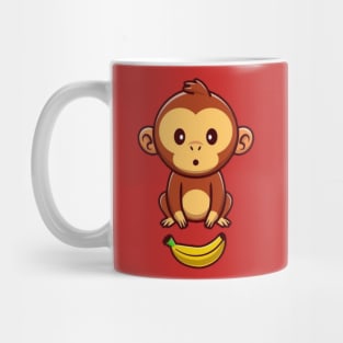 Monkey and banana Mug